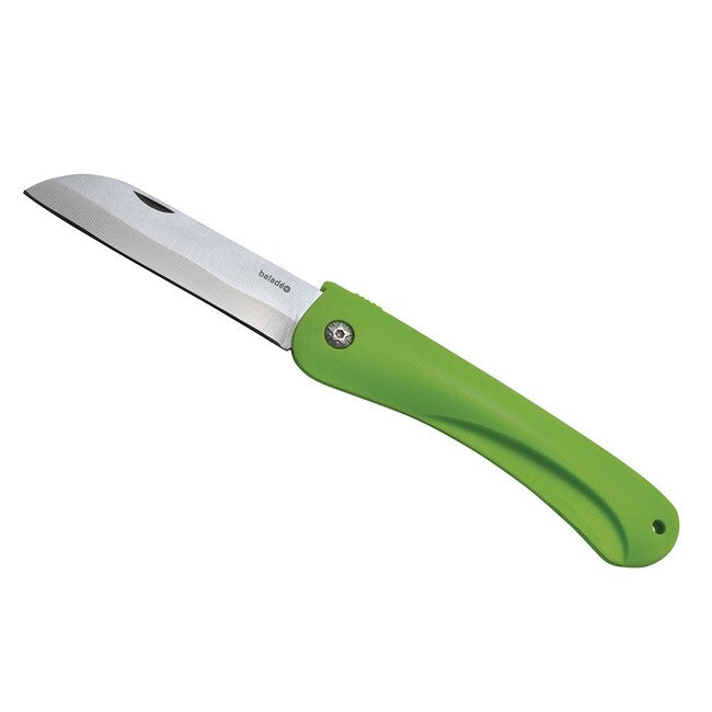 Baladeo ECO193 Birdy vreckový nôž, čepeľ 8 cm, oceľ 2CR13, rukoväť PP zelená