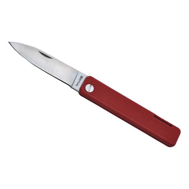 Baladeo ECO351 Papagayo vreckový nôž, čepeľ 7,5 cm, oceľ 420, rukoväť TPE červená