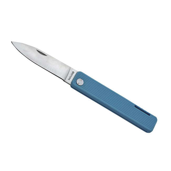 Baladeo ECO356 Papagayo vreckový nôž, čepeľ 7,5 cm, oceľ 420, rukoväť TPE turquoise