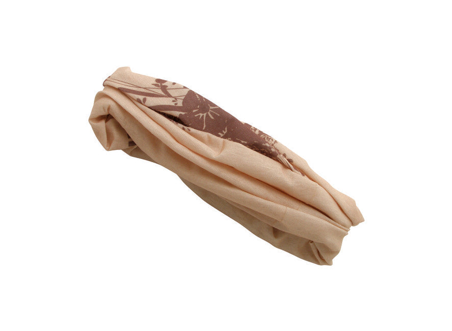 Baladeo PLR145 Scarf, Beige Printed