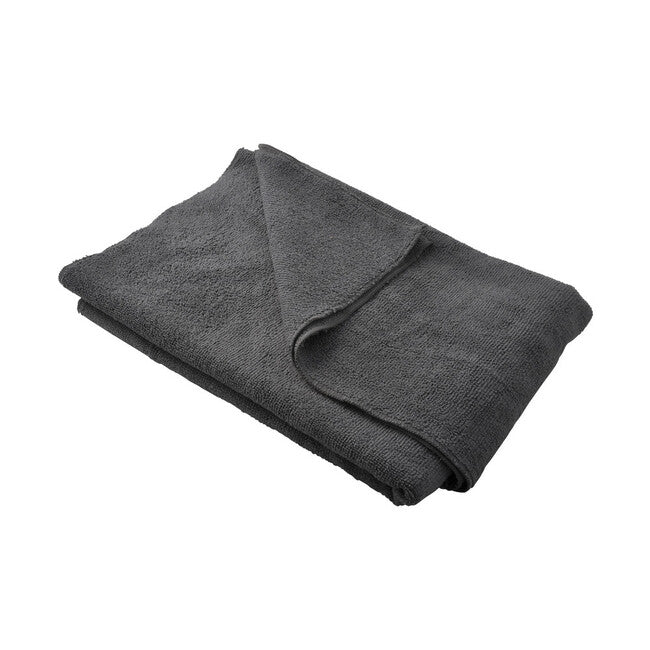 Baladeo PLR304 Microfiber Towel, Dark Grey