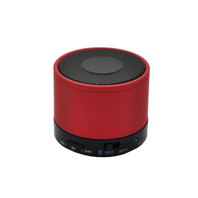 Baladeo PLR926 Thunder Bay Speaker with Handsfree and Bluetooth, Red