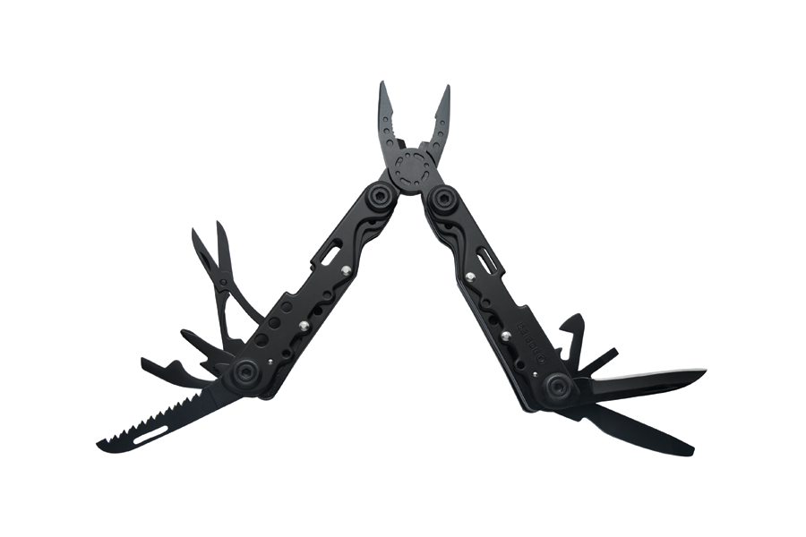 Baladeo TEM019 Tech Multitool, Size L, 12 Functions