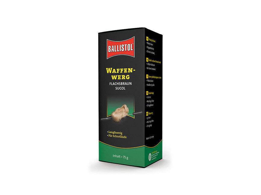 Ballistol Flax Cleaning Patches for Shotgun Barrels, 75g