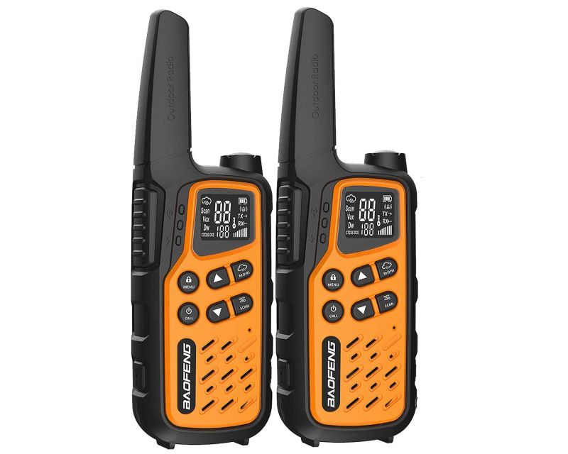 BaoFeng BF-T25E PMR Radio 2 pcs, Orange
