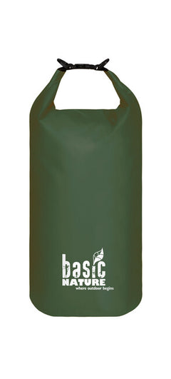 BasicNature 500D Waterproof Backpack 20L, Dark Green