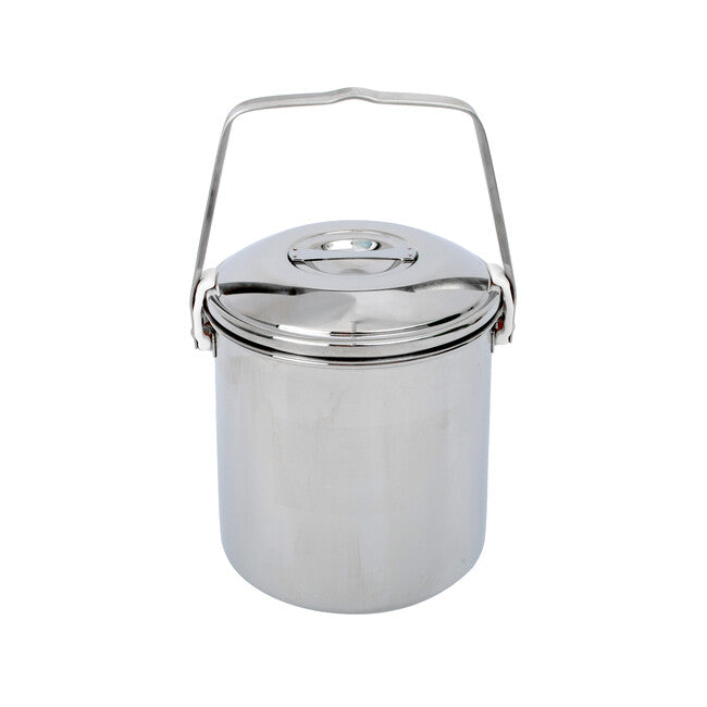 BasicNature Billy Can Stainless Steel Pot 1.4L