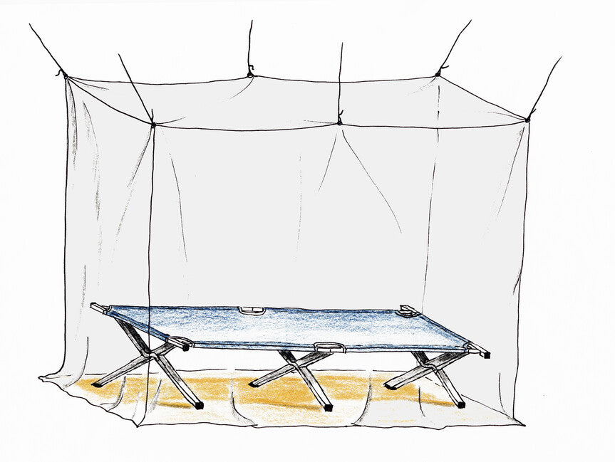 BasicNature Classic Mosquito Net Solo, Mesh 225