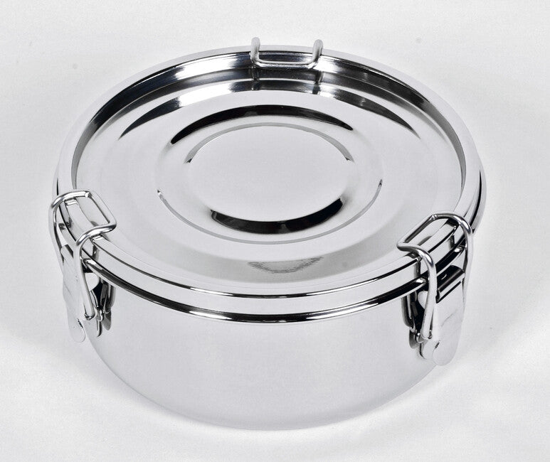 BasicNature Food Container, Stainless Steel 1.5L