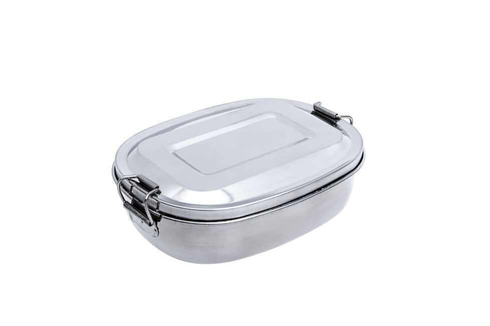 BasicNature Stainless Steel Soap Container
