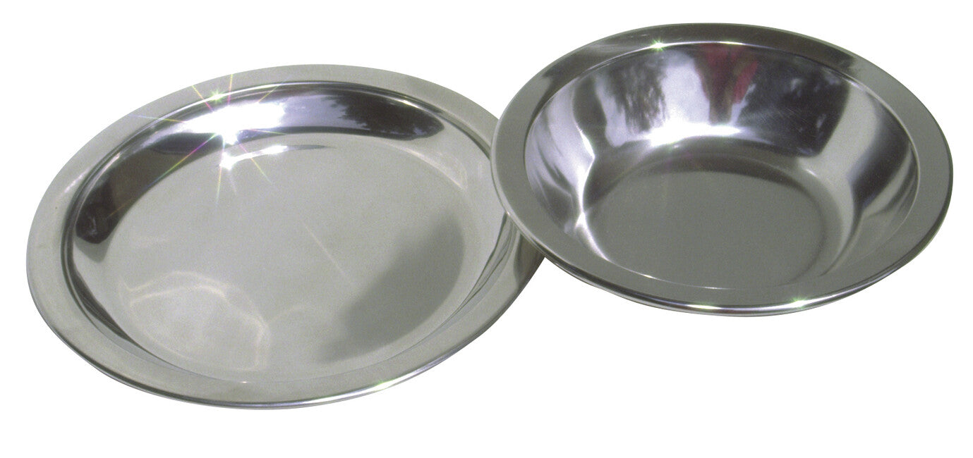 BasicNature Stainless Steel Flat Plate