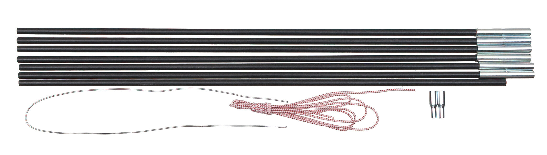 BasicNature Fiberglass Rod 4 m x 7.9 mm 7 Segments
