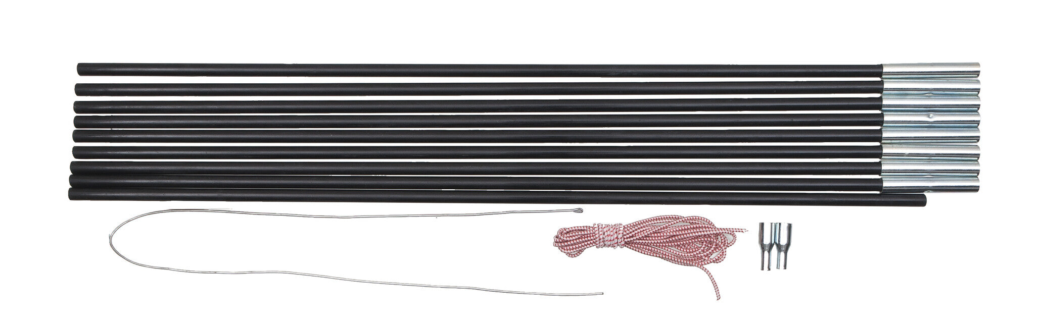 BasicNature Fiberglass Rod 5.5m x 9.5mm 9 Segments