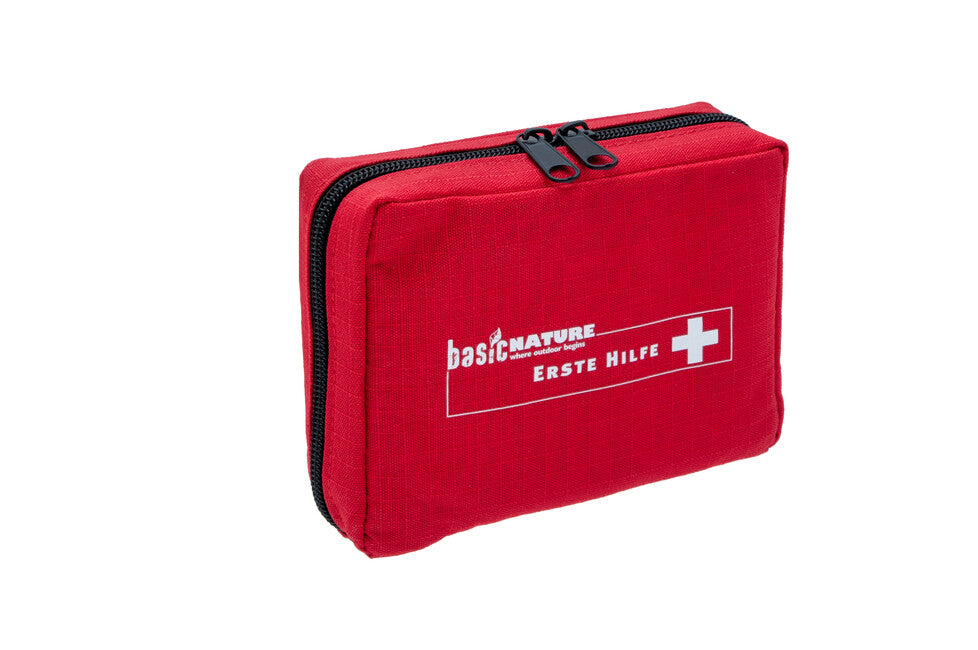 BasicNature Standard First Aid Kit, Nylon Bag
