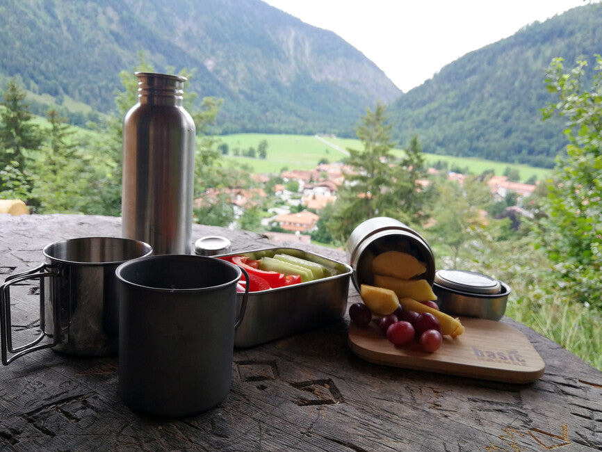 BasicNature Titanium Cup 375 ml