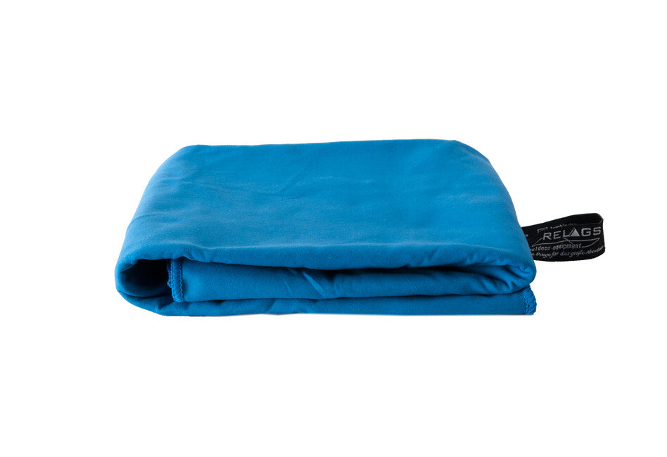 BasicNature Velour Towel 60 x 120 cm Blue