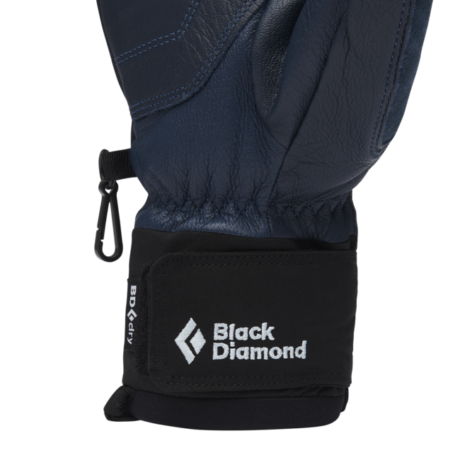 Black Diamond Women's Winter Gloves Spark, Charcoal-Belay Blue