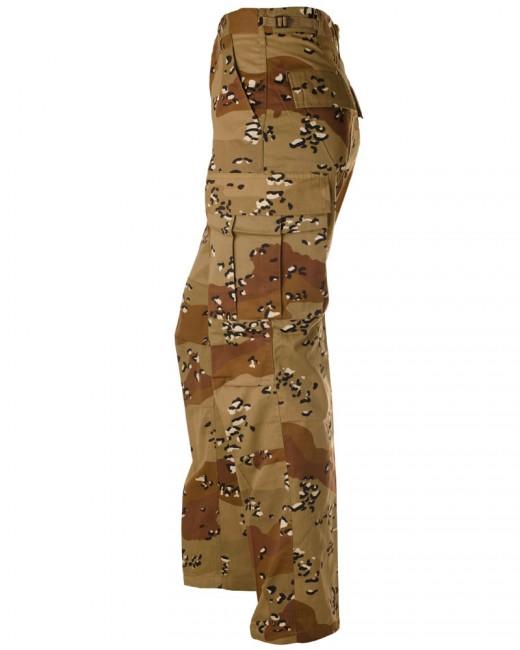 O&T BDU Pants, 6-Color Desert Pattern