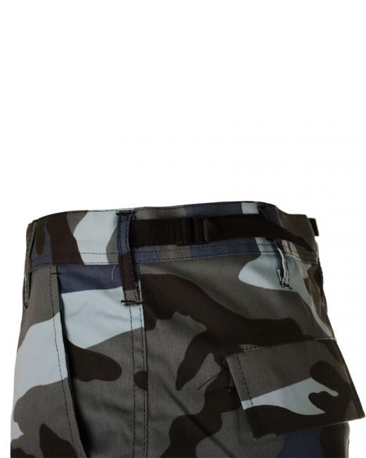 O&T Men's BDU Pants, Skyblue Pattern