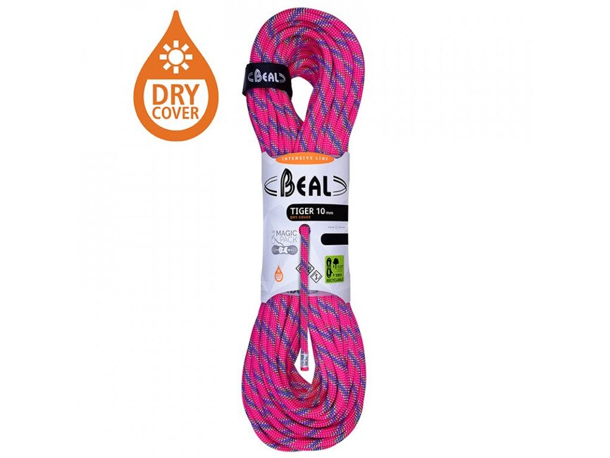 BEAL Tiger Unicore Dynamic Rope 10mm 200m, Fuchsia