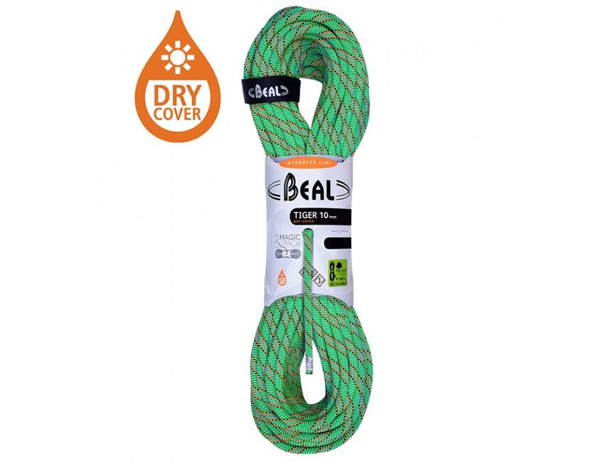 BEAL Tiger Unicore Dynamic Rope 10mm 200m, Green