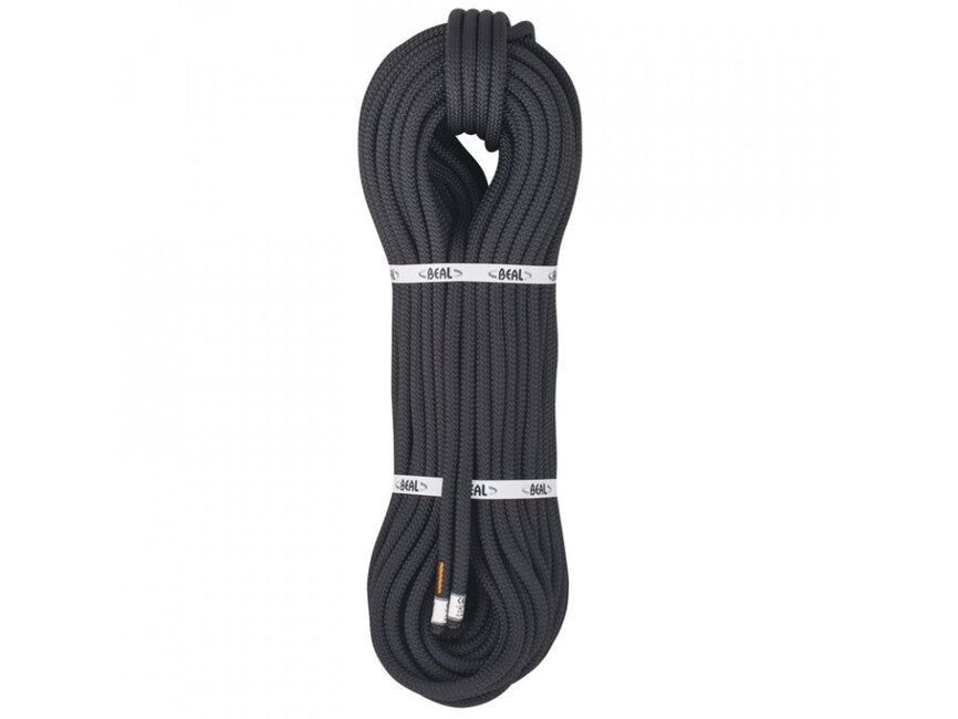BEAL Intervention Climbing Rope 11 mm 200 m, Black