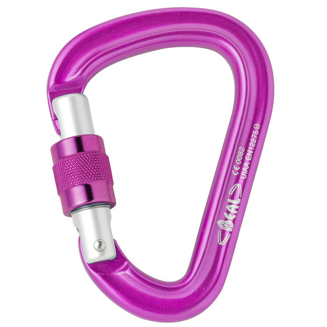 BEAL Be Safe Carabiner, Fuchsia