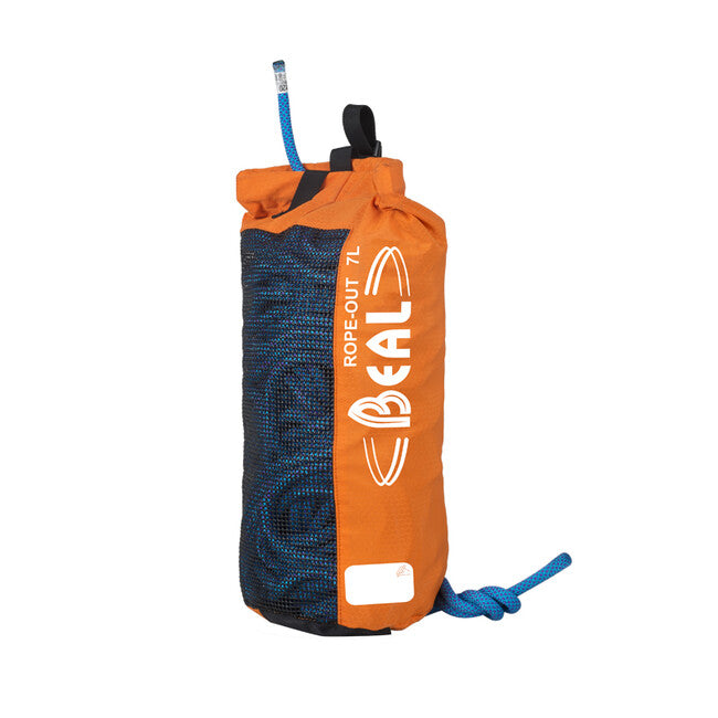 BEAL Rope Out Climbing Rope Bag, Orange, 7 L