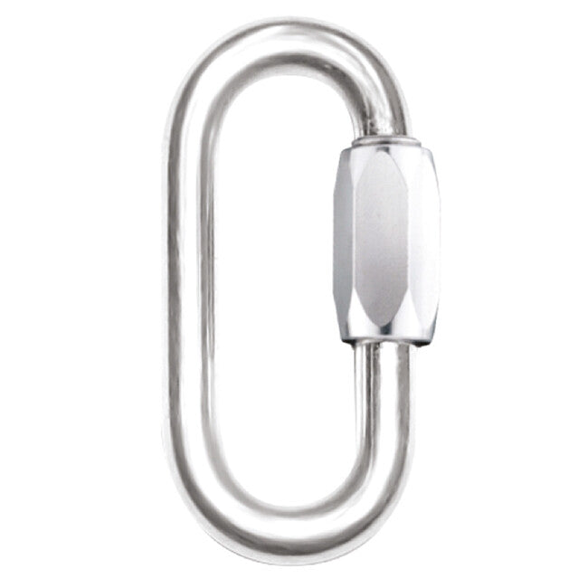 BEAL Oval Carabiner Standard Galva 8 mm