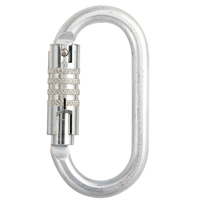 BEAL O Smith 3 Matic Oval Steel Carabiner with 3-Position Lock