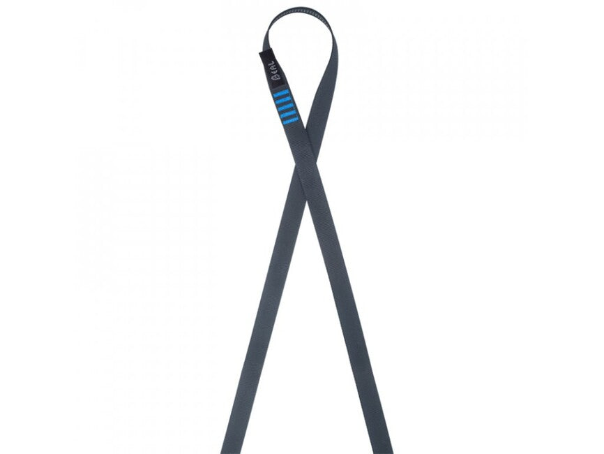 BEAL Flat Sewn Loop 150 cm, Black