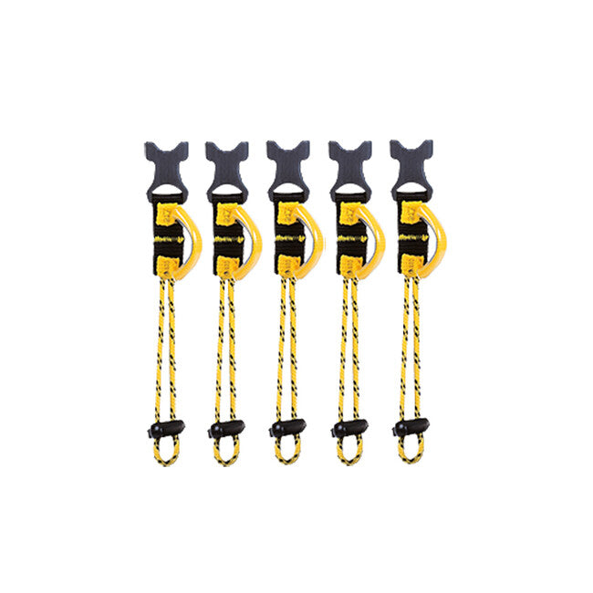 BEAL Work Extension Connectors for Tool Attachment to Work Belt, 5pcs