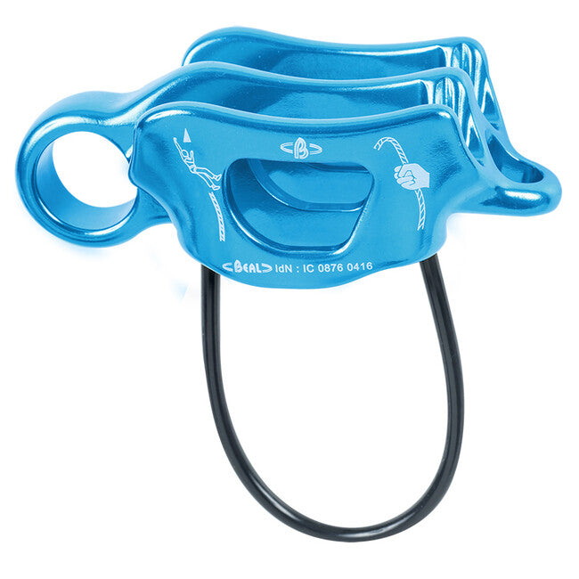 BEAL Air Force 3 Belay Device, Navy Blue