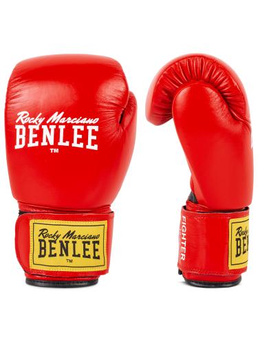 BENLEE Fighter Boxing Gloves, Red/Black