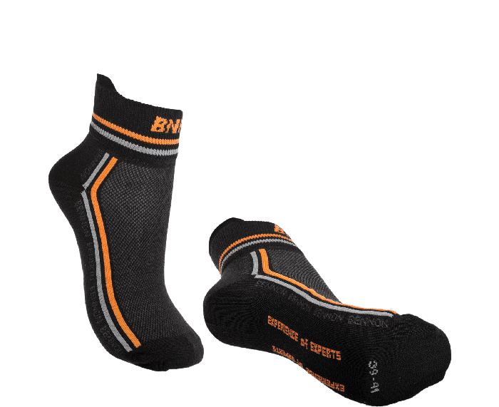 BENNON Trek Sock Summer Outdoor Socks, Black