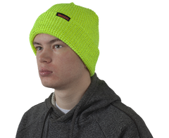 Bennon Reflectos Polyacrylic Beanie, Yellow
