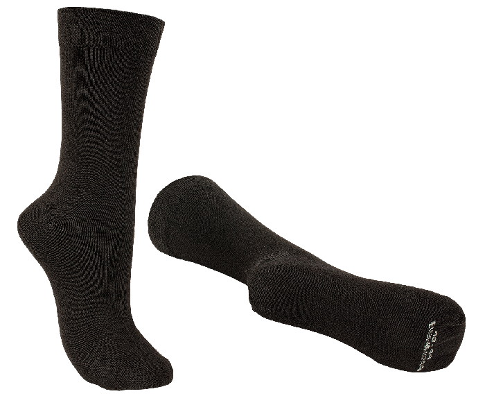Bennon Uniform Sock, Black