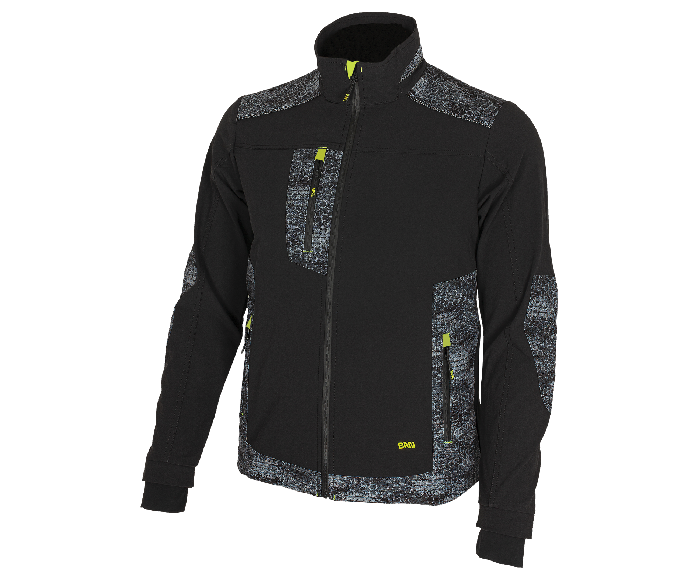 BENNON Predator Work Jacket, Black/Grey