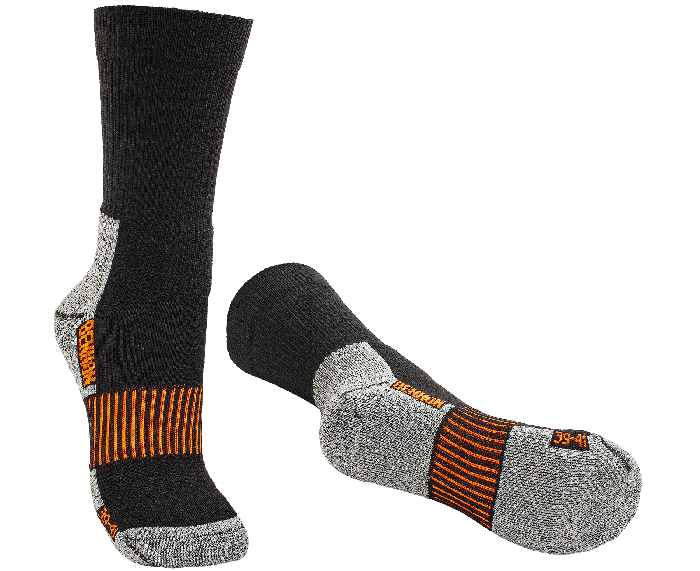 Bennon Merino Trek Socks, Black