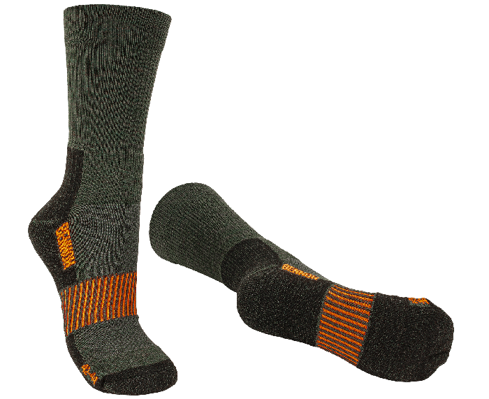 Bennon Merino Trek Socks, Green