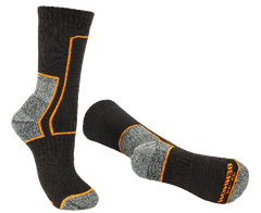 BENNON TREK Trekking Socks, Black/Orange