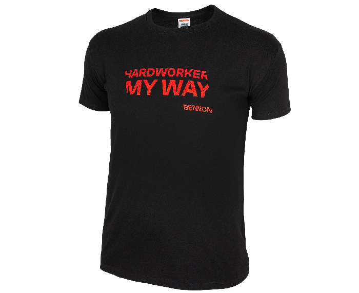 BENNON Hardworker T-Shirt, Black