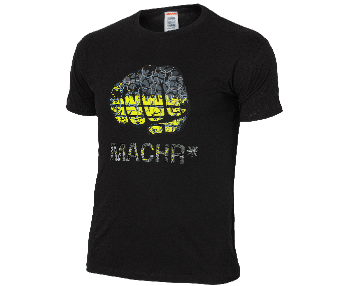 BENNON Predator T-shirt, Black/Green