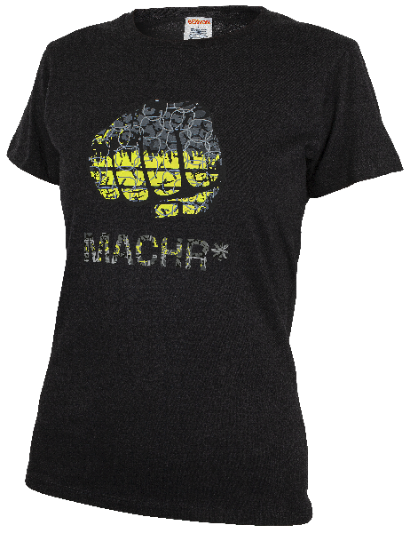 Bennon Predator Lady T-Shirt, Black/Green