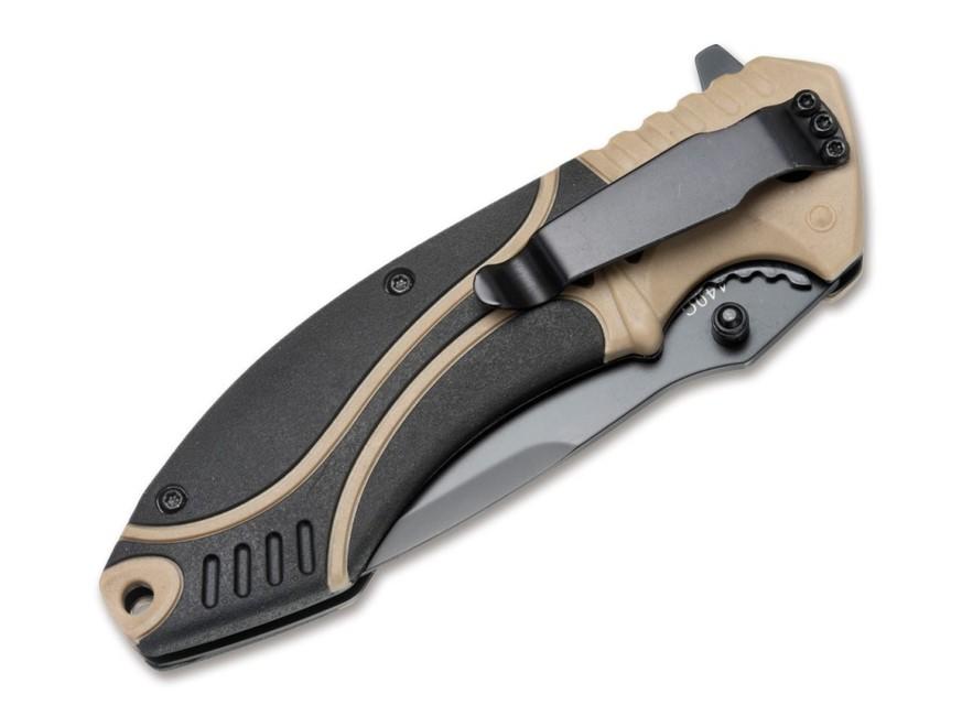 Böker Magnum Advance Desert Pro Folding Knife, 21.3cm, Desert