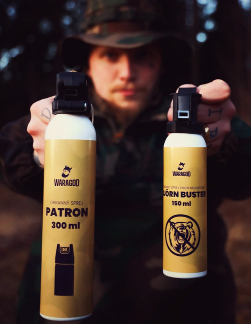 WARAGOD Björn Buster Bear Spray, 150ml