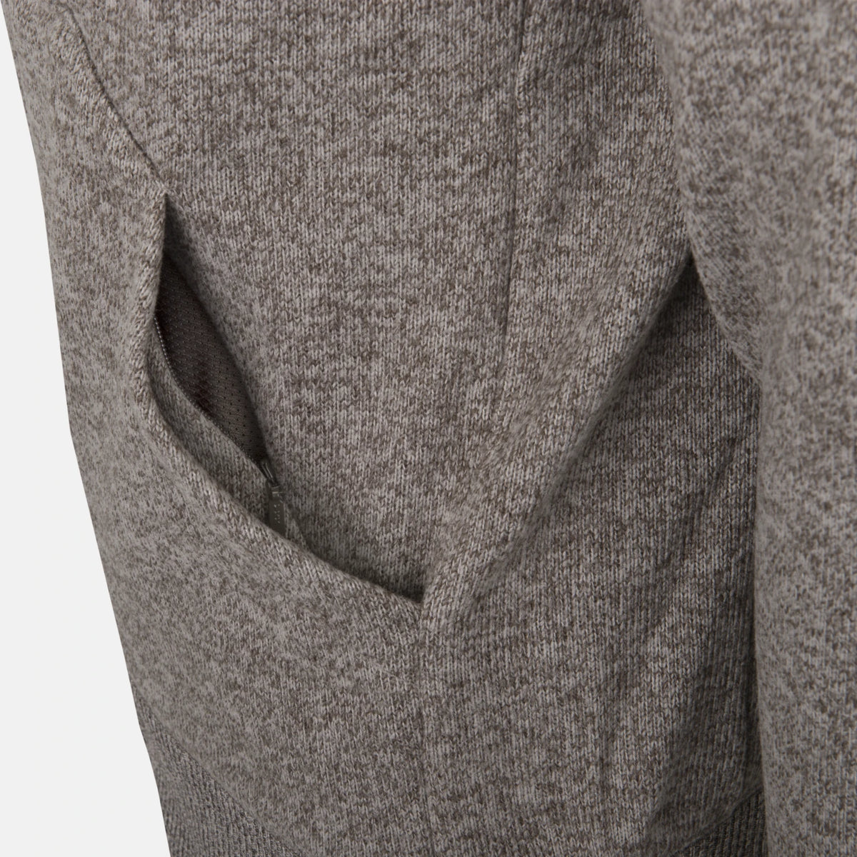 Helikon-Tex Covert mikina taktická s kapucňou (FullZip), Melange Blue – detail 1