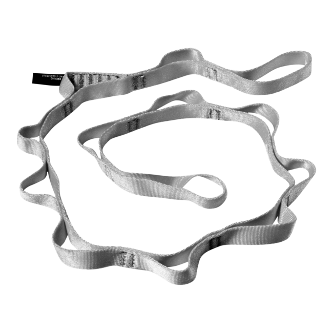 Black Diamond Daisy Chain Nylon Loop 18 mm 115 cm, Grey