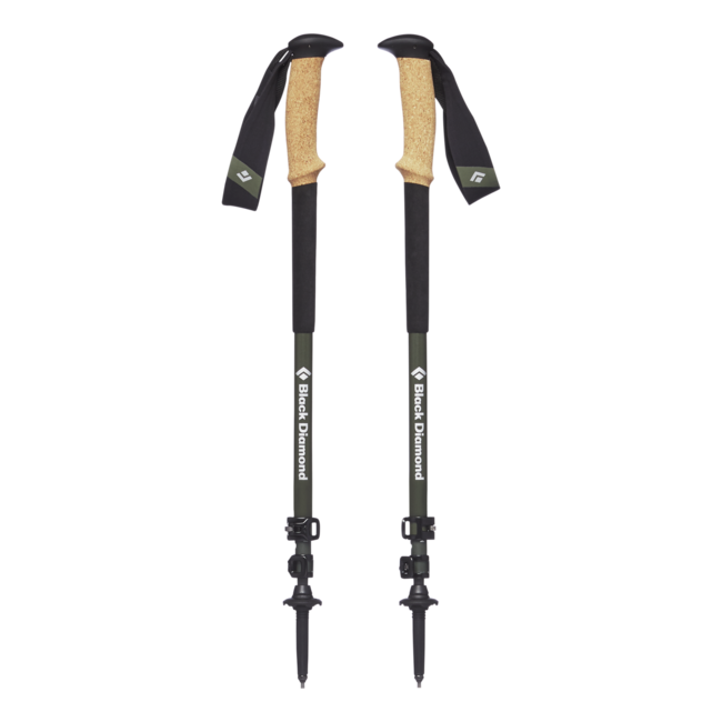 Black Diamond Alpine Carbon Cork Trekking Poles, Tundra