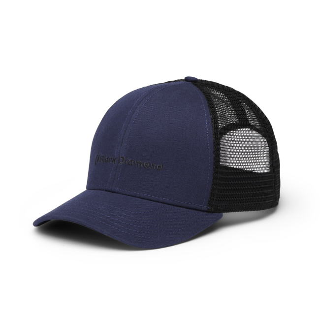 Black Diamond BD Trucker Cap, Indigo-Black-BD Wordmark